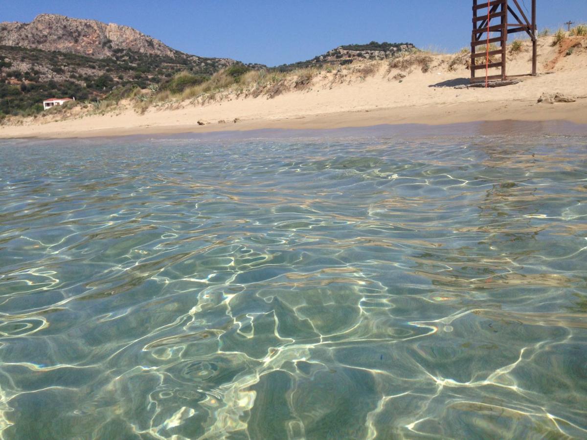 Fully Equipped Beach House At Pachia Ammos Plytra מראה חיצוני תמונה